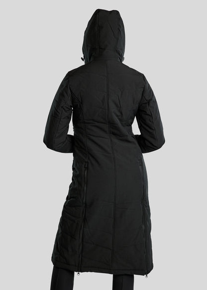 Dicte Chaqueta Larga técnica - Negro