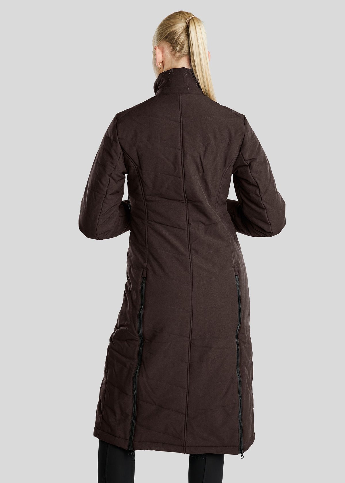 Dicte Chaqueta Larga técnica - Marron