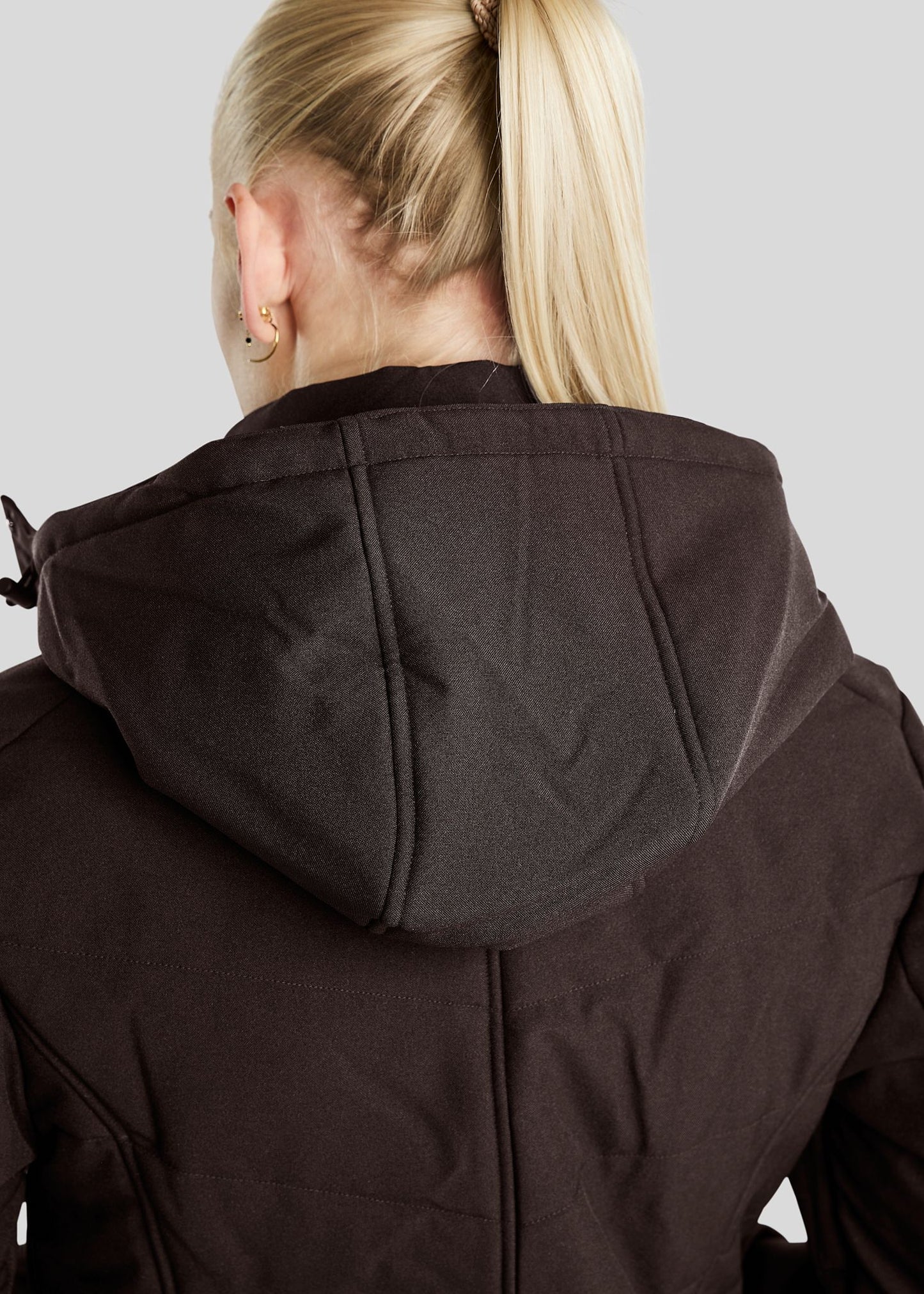 Dicte Chaqueta Larga técnica - Marrón