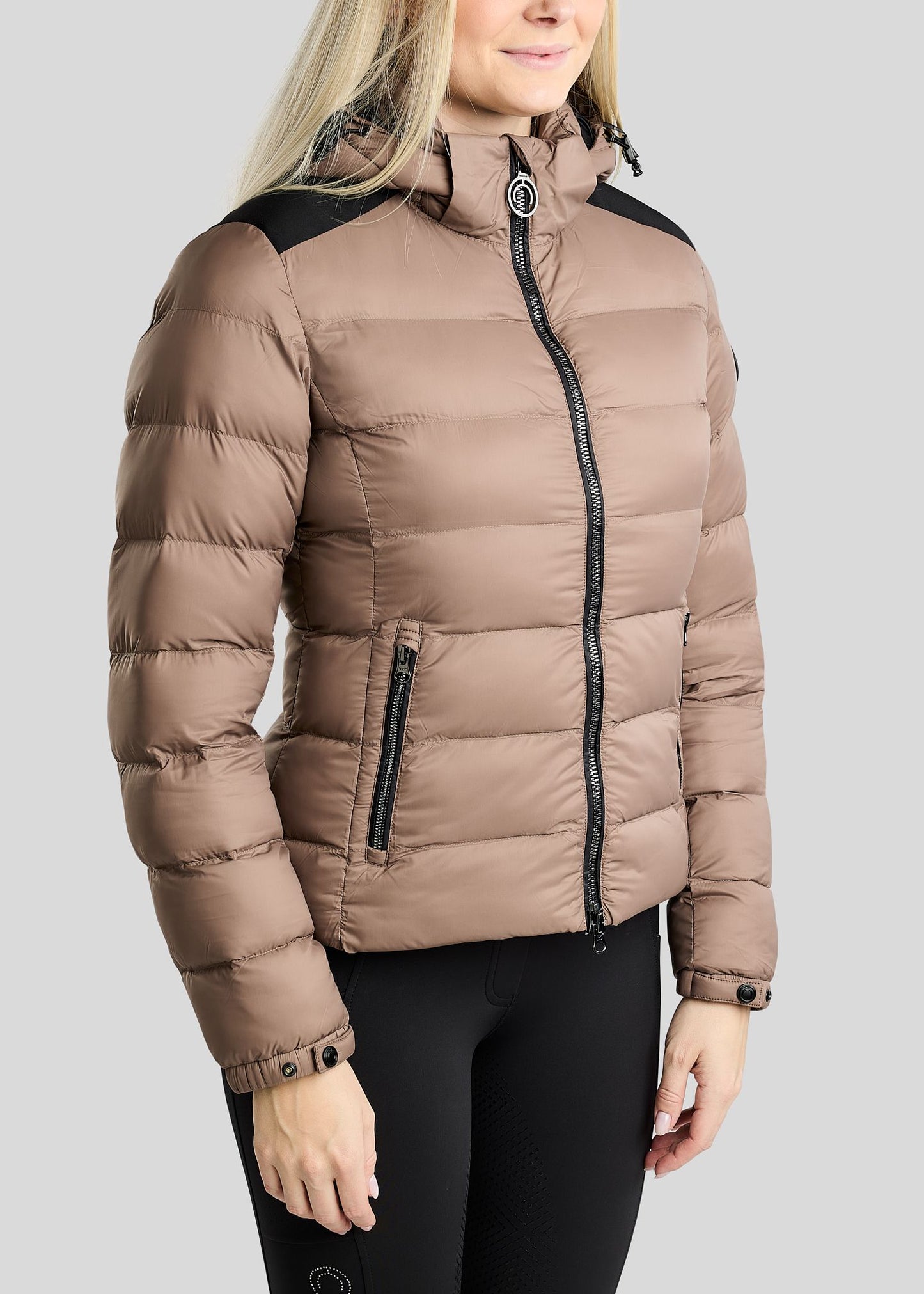 MoAthena REFINED chaqueta corta - Nougat Brown