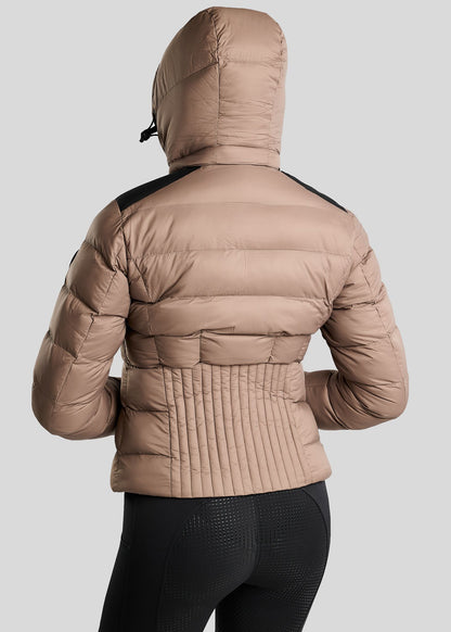 MoAthena REFINED chaqueta corta - Nougat Brown