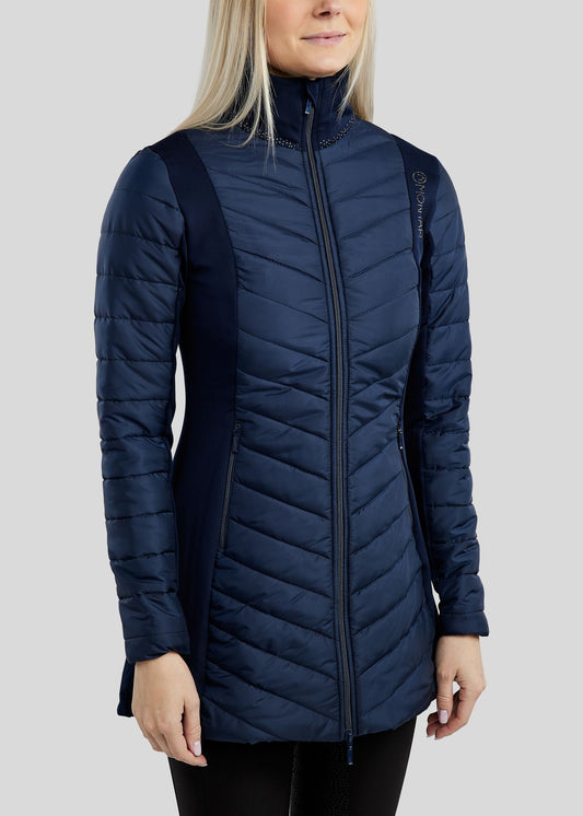 MoKitty chaqueta larga intermedia - Navy