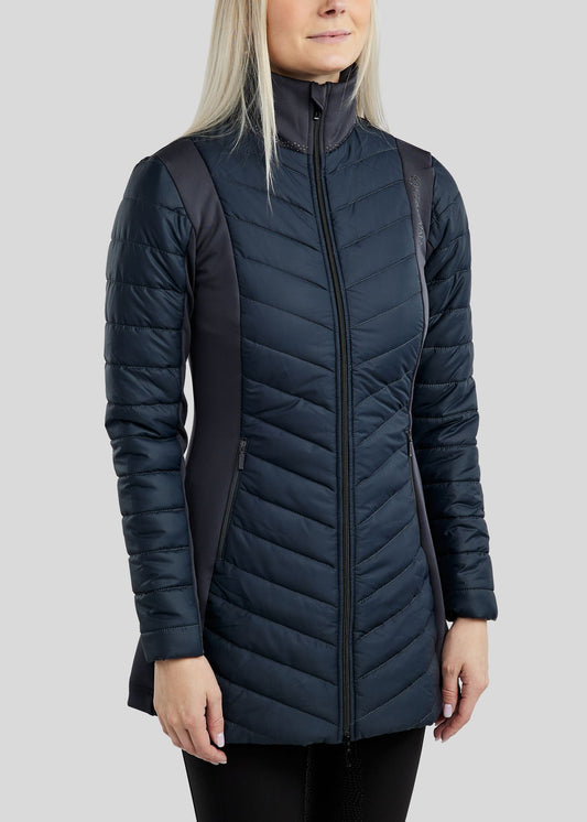 MoKitty chaqueta larga intermedia - Slate Grey