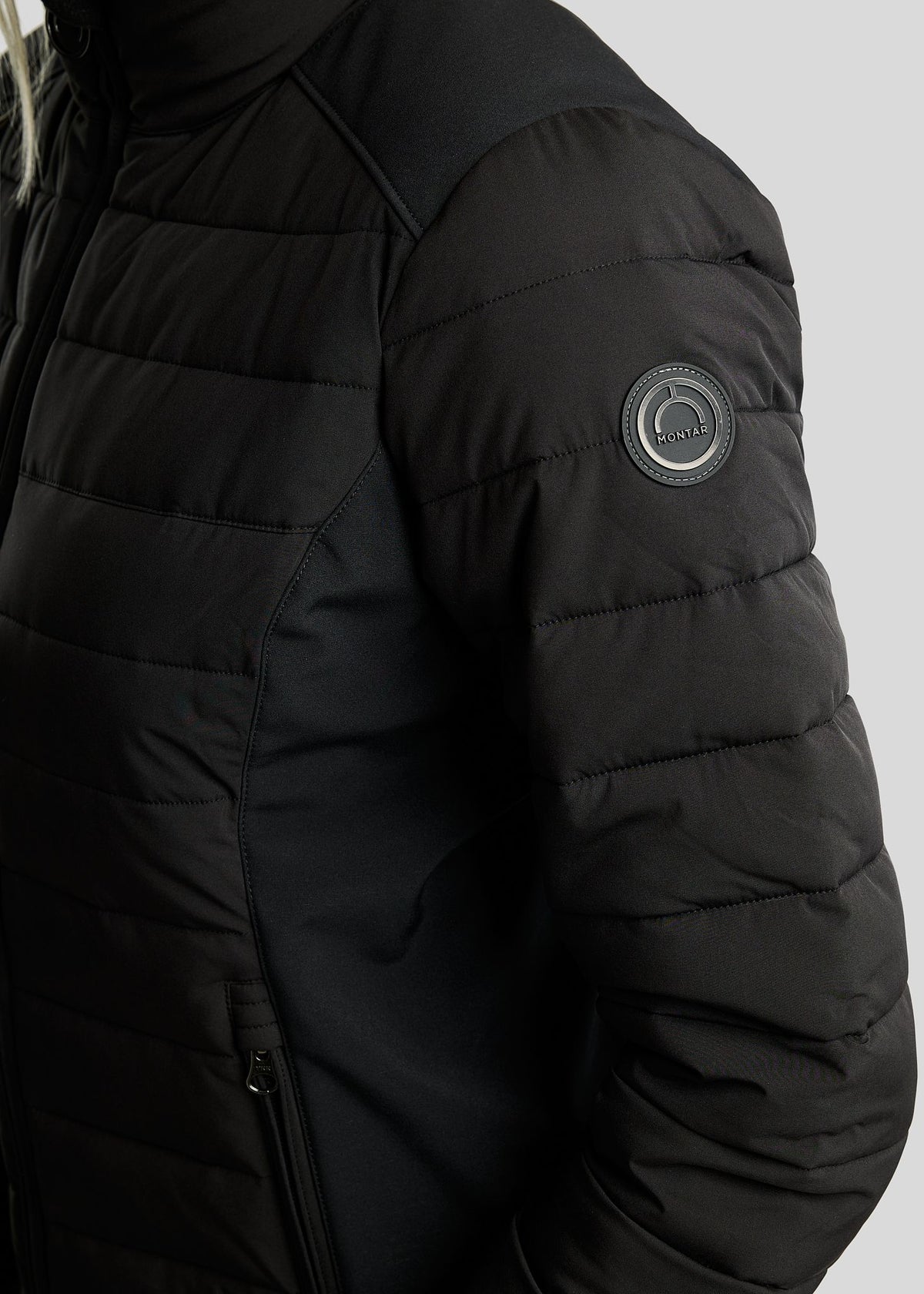 MoRuby Chaqueta Acolchada - Negro