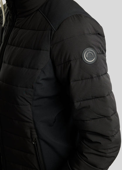 MoRuby Chaqueta Acolchada - Negro