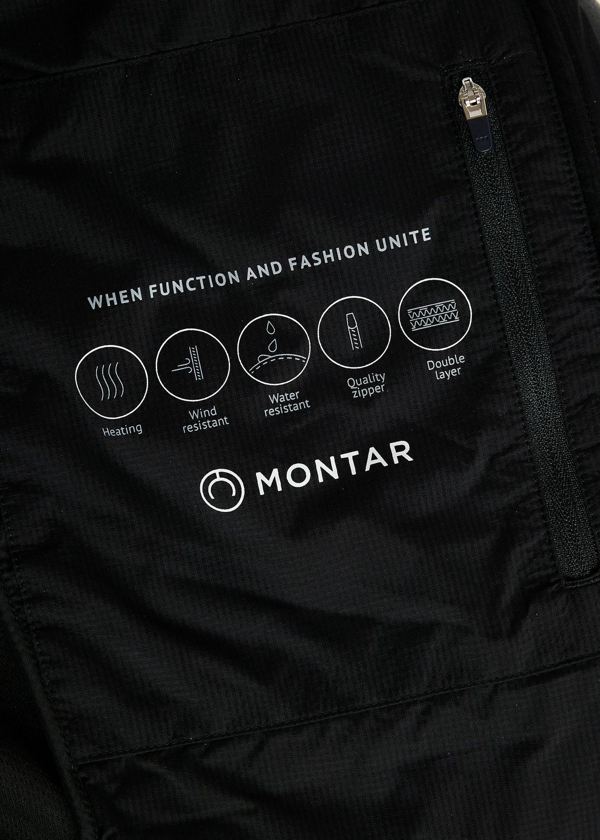 MoIsla Tech Chaqueta Calefactable - Negro