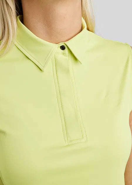 Fiona Polo sin mangas - Creamy Lime