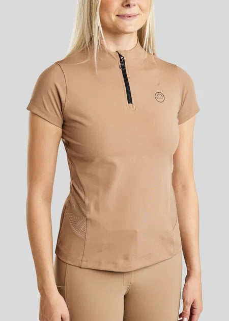 MoStar Camiseta técnica manga corta - Latte