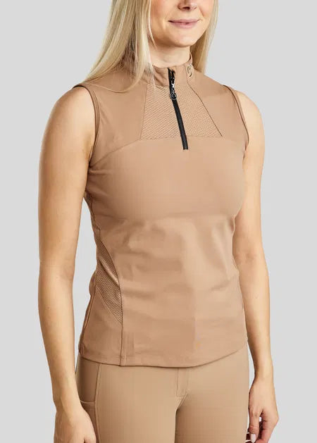 MoStar Sleeveless Training Shirt - Latte