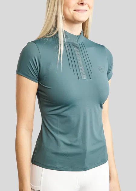 MoZuna REFINED polo - Dark Slate