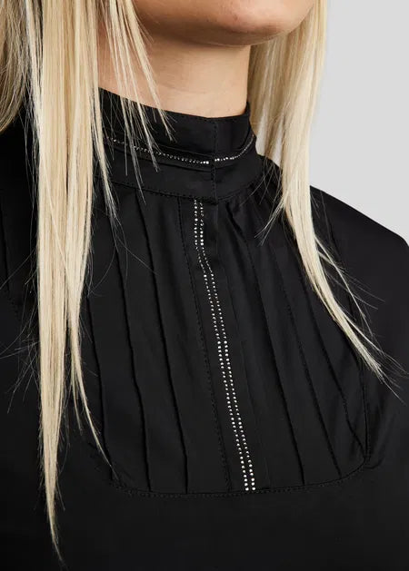 MoZitta REFINED Camiseta Técnica con Gun Metal Crystals 
