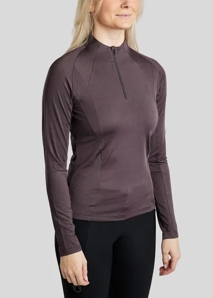 MoZola Winter Polo REFINED- Black Peony
