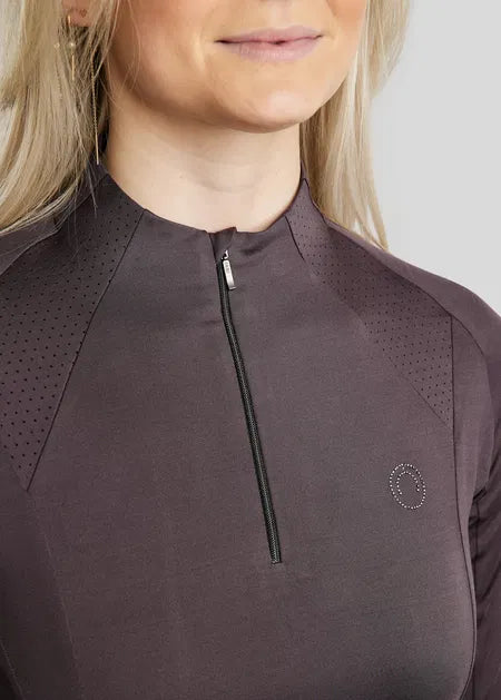 MoZola Winter Polo REFINED- Black Peony