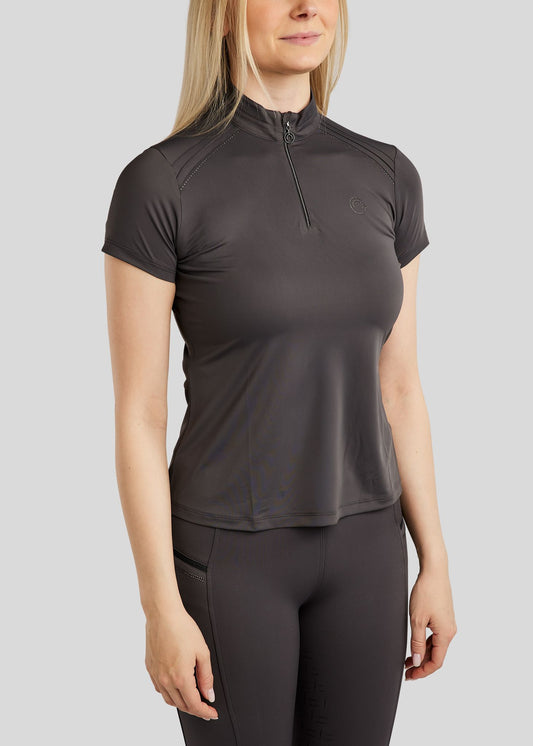 MoPearl polo - Slate Grey