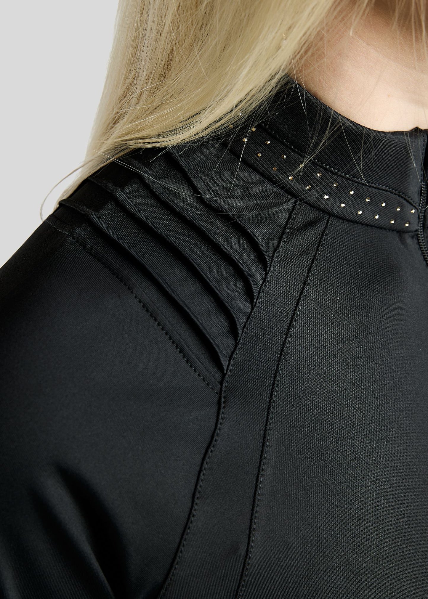MoWilma Polo manga larga - Negro