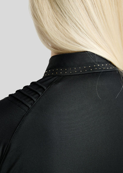 MoWilma Polo manga larga - Negro