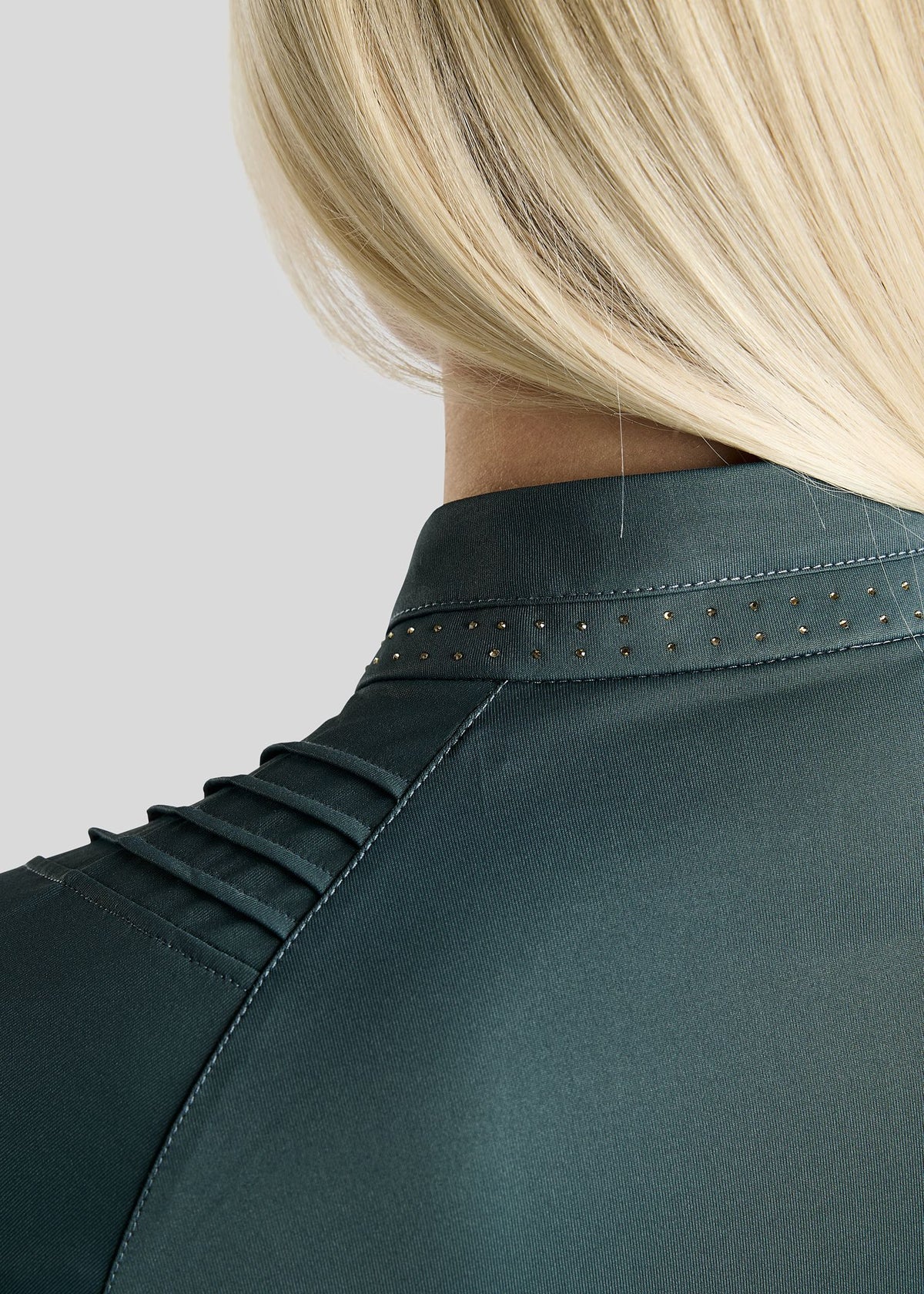 MoWilma Polo manga larga - Dark Slate