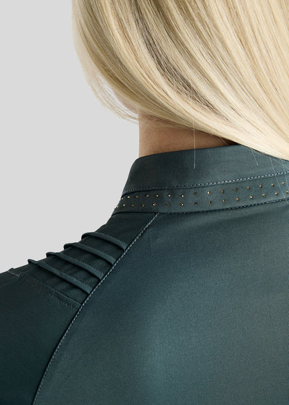 MoWilma Polo manga larga - Dark Slate