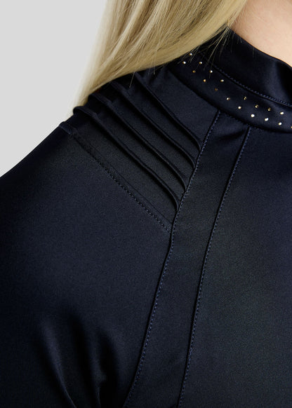 MoWilma Polo manga larga - Navy