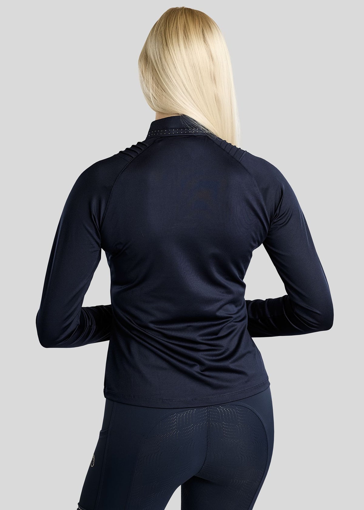MoWilma Polo manga larga - Navy
