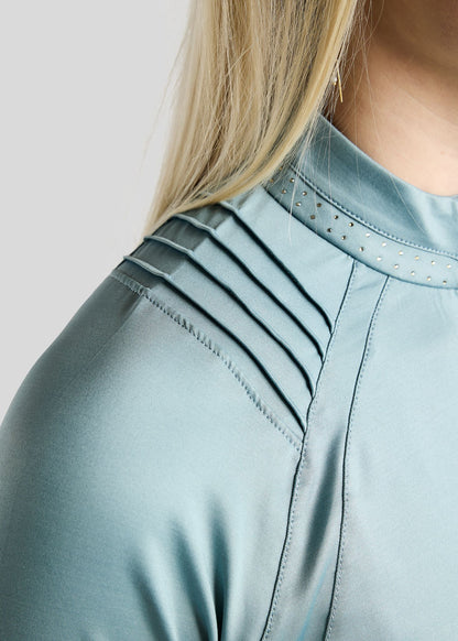 MoWilma Polo manga larga - Smokey Blue