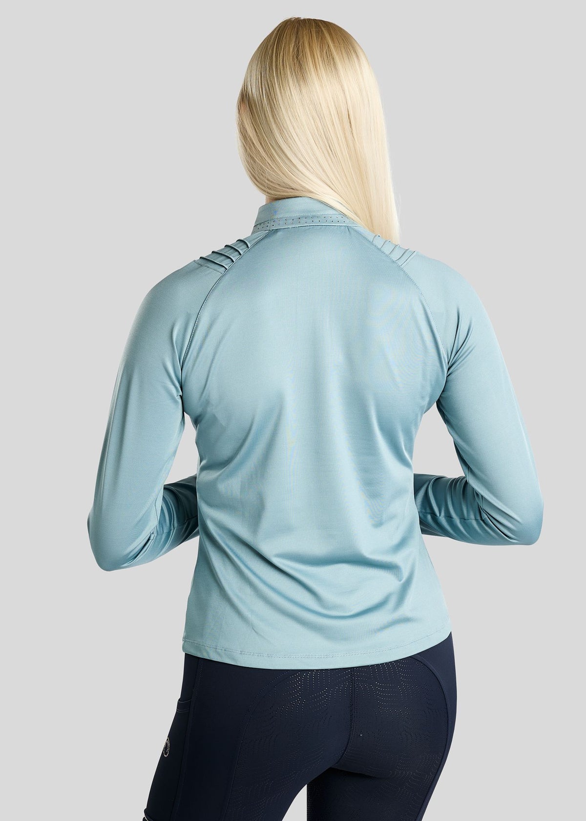 MoWilma Polo manga larga - Smokey Blue
