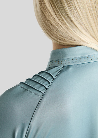 MoWilma Polo manga larga - Smokey Blue
