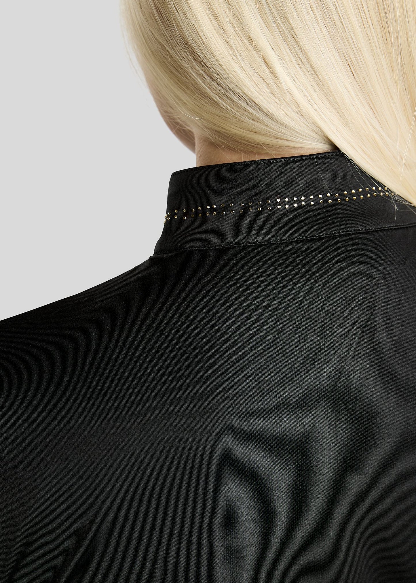 MoEverline Polo manga larga - Negro