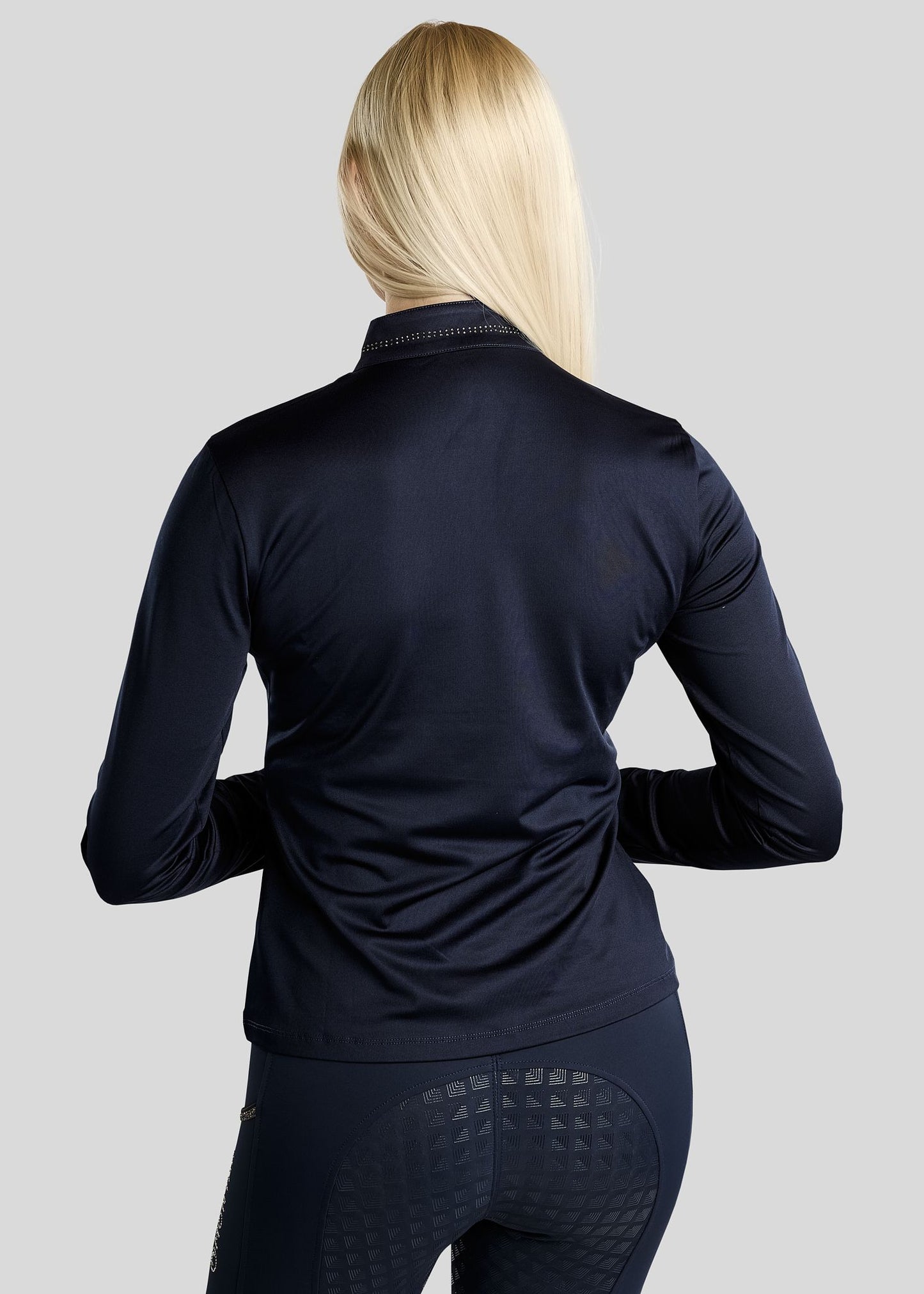 MoEverline Polo manga larga - Navy