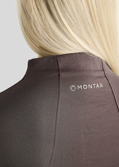 MoZida polo REFINED manga larga - Black Peony