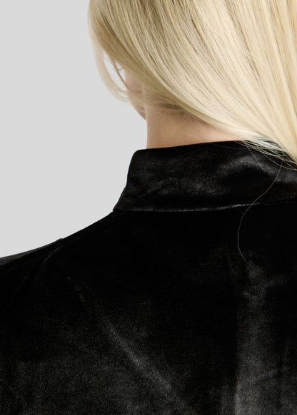 MoValeria polo Velvet - Negro