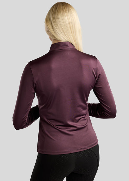 MoFair Polo de Manga Larga con logo en Gun Metal - Fig