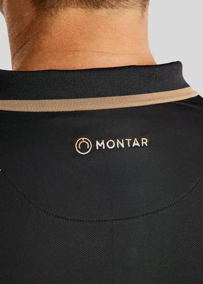 MoDrake polo para hombre - Negro