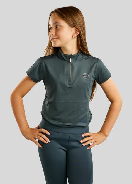 Junior MoEverly polo - Dark Slate
