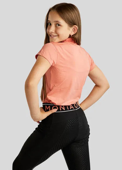 Junior MoEverly polo rosegold - Watermelon