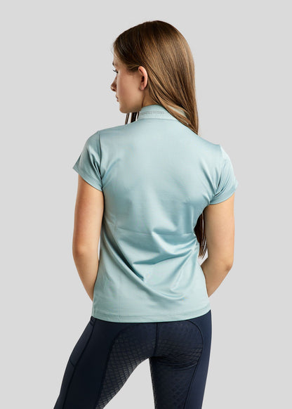 MoBlair Junior polo - Stone Blue