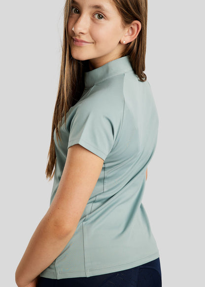 MoLila Junior polo con detalles Champagne Crystal Tape - Turin