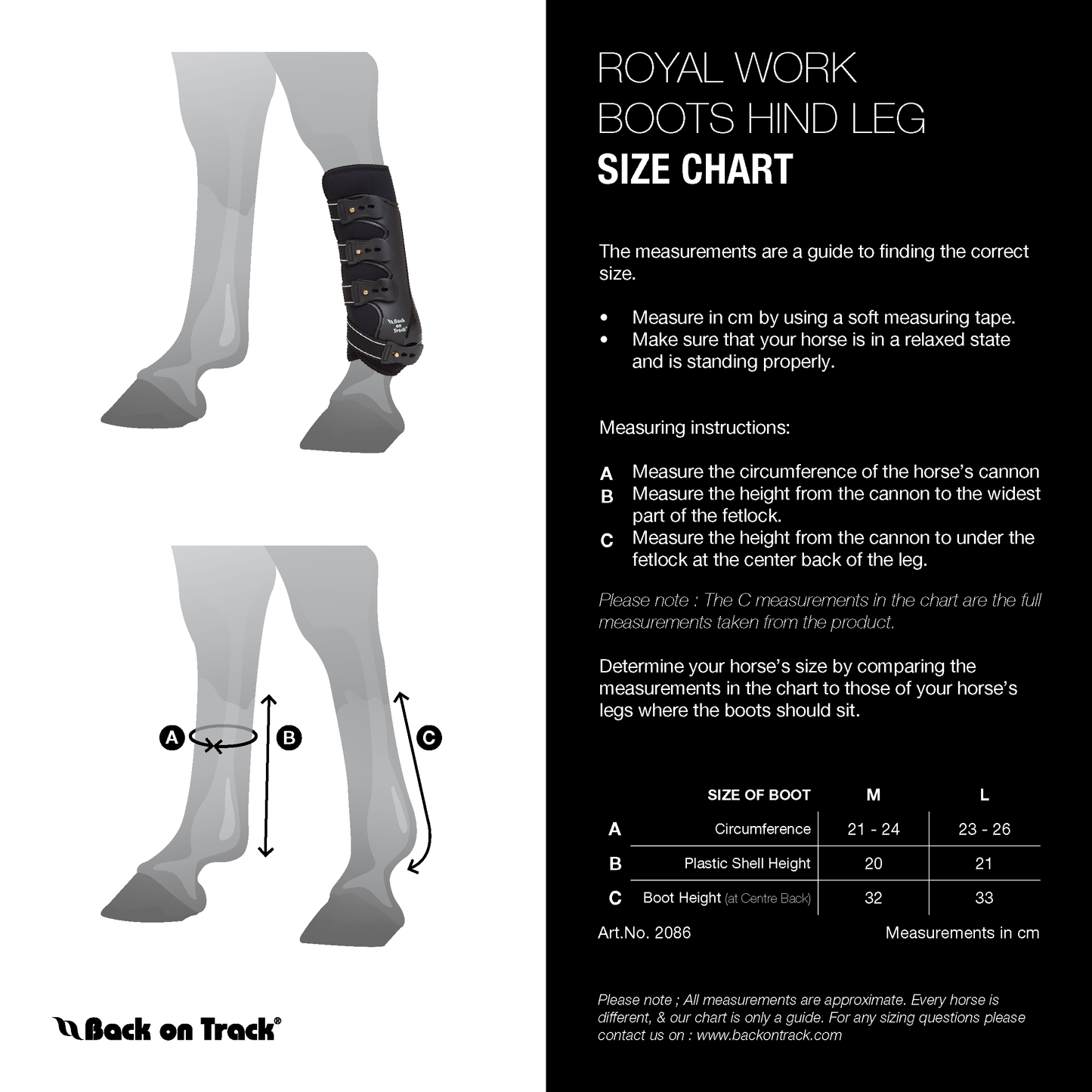 Royal Work protectores trasera Back on Track