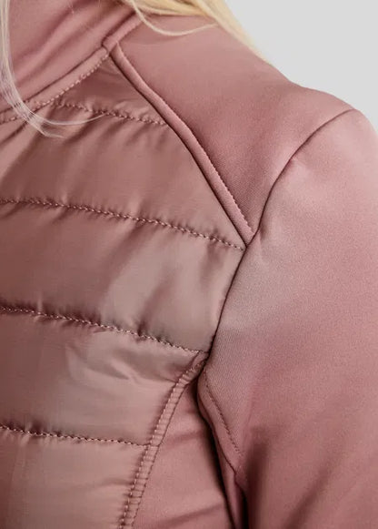 Emma Chaqueta Hibrida - Dusty Rose