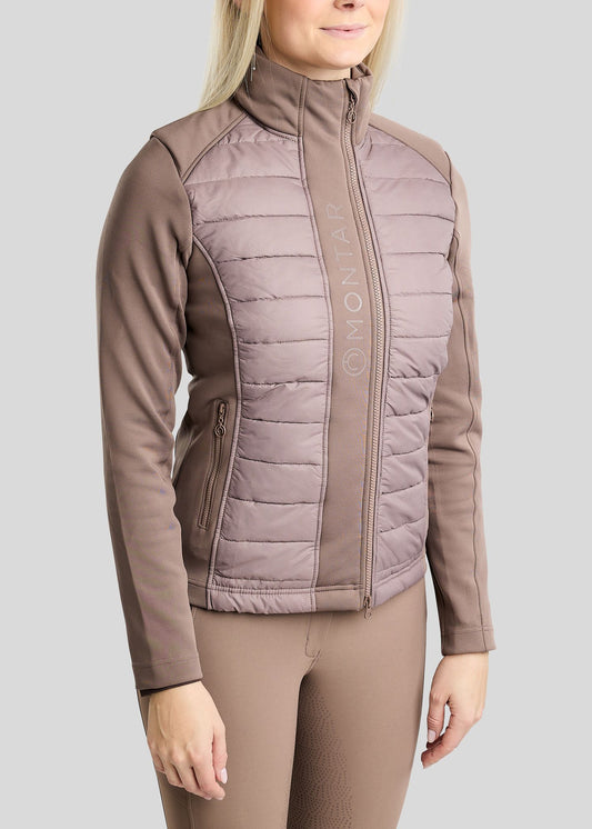 Emma chaqueta Hybrid - Nougat Brown