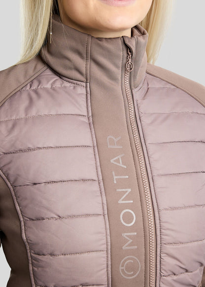 Emma chaqueta Hybrid - Nougat Brown