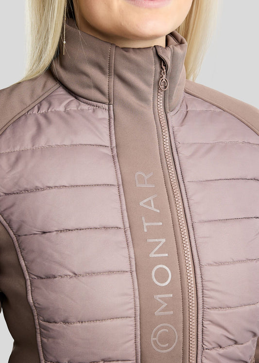 Emma chaqueta Hybrid - Nougat Brown