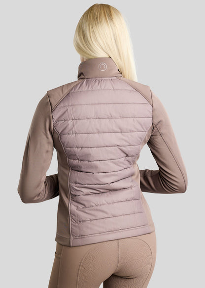 Emma chaqueta Hybrid - Nougat Brown