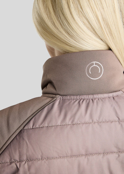 Emma chaqueta Hybrid - Nougat Brown