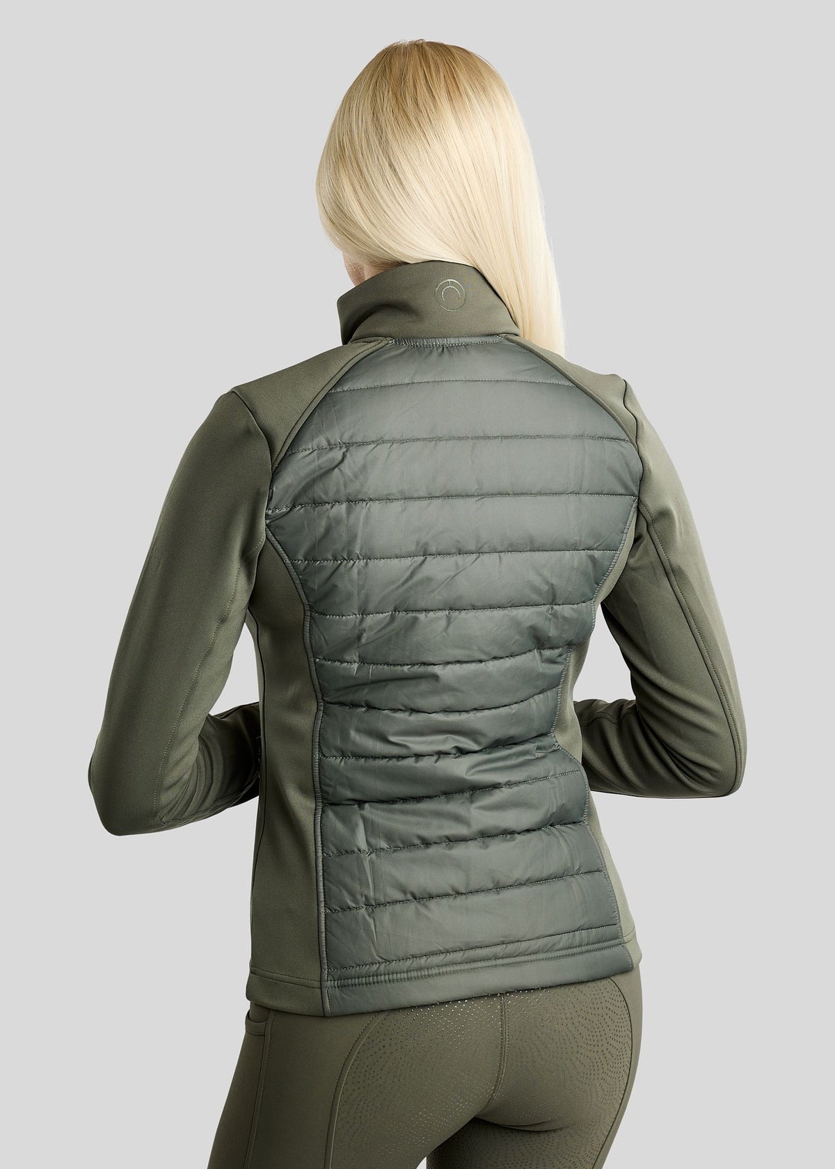 Emma chaqueta Hybrid - Forest Green