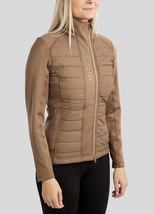 Emma chaqueta Hybrid - Taupe