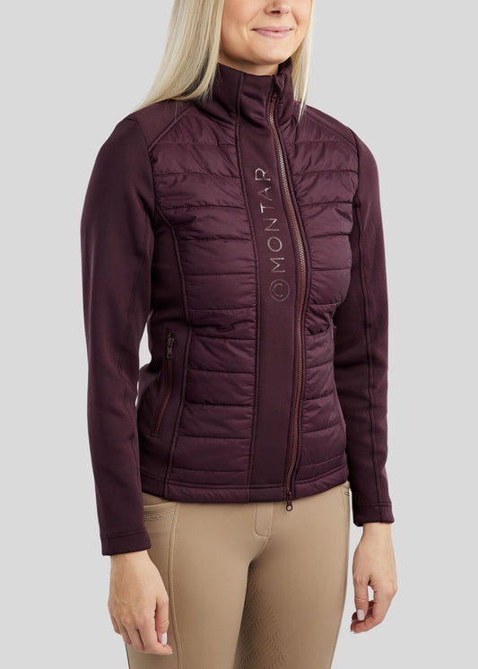 Emma chaqueta Hybrid - Fig