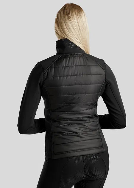 Emma chaqueta Softshell/acolchado - Negro