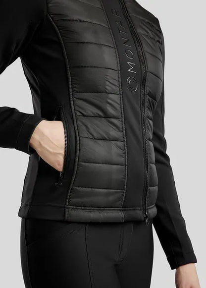 Emma chaqueta Softshell/acolchado - Negro
