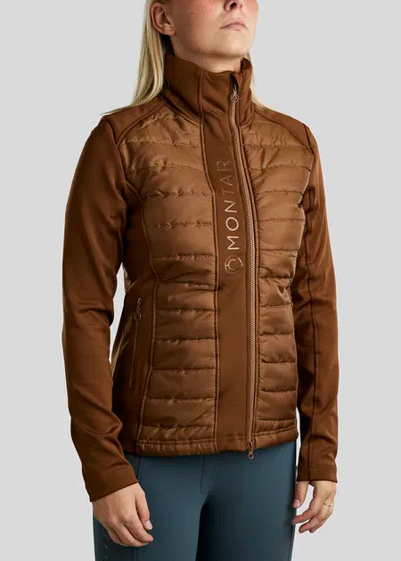 Emma chaqueta Softshell/acolchado - Toffee